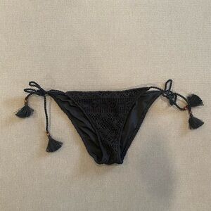 Victoria’s Secret Black Bikini Bottoms